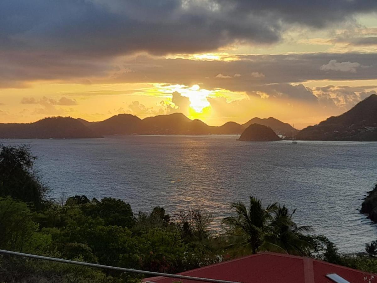 Villa Ti Kaz Anoli Vue Epoustouflante Sur La Baie Terre-de-Bas Exterior foto