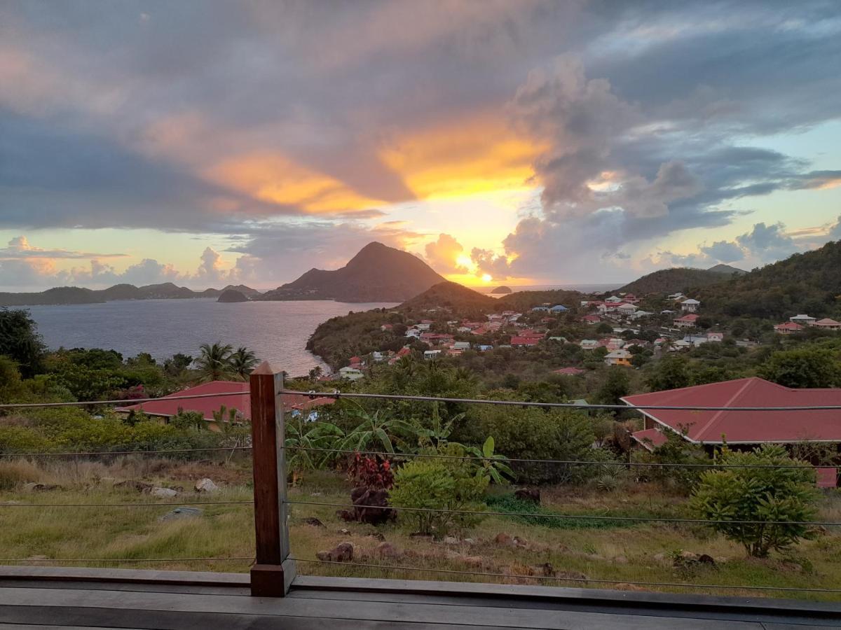 Villa Ti Kaz Anoli Vue Epoustouflante Sur La Baie Terre-de-Bas Exterior foto